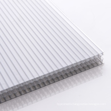 16mm 10 Years Warranty Multi Wall Clear Twinwall Greenhouse Multiwall Polycarbonate Sheet